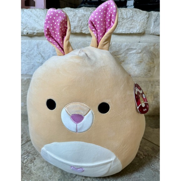 RARE Squishmallow Valentines 2025 Keely the Kangaroo‎ 16 inch NEW with Tags NWT - Picture 6 of 6